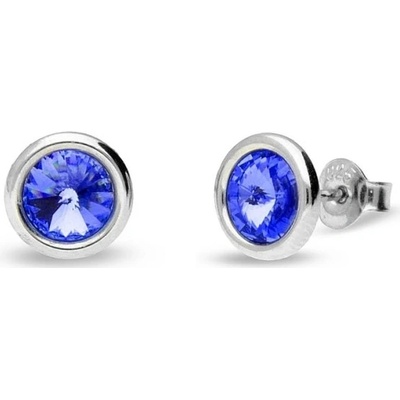 Spark modré se Swarovski Elements Tiny Bonbon Studs KR1122SS29S Sapphire