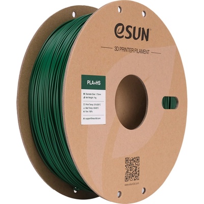 eSUN PLA+HS Pine Green - 1, 75 mm / 1000 g (PLA+HS175O-PG1P1)