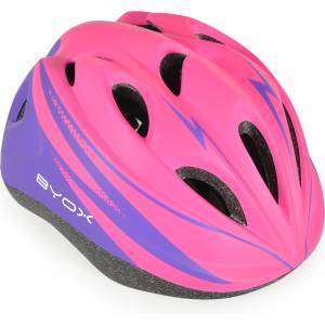 BYOX Детска предпазна каска Byox - Y62, 48-52 сm, Розова (111325)