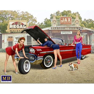 Master Box MASTER BOX LTD The Legendary 60's series. On new adventures! 1:24