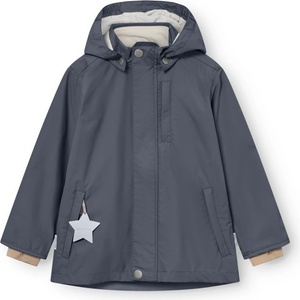 Mini A Ture Детско водоустойчиво яке Mini A Ture Kid's Matadwen Jacket Waterproof jacket - Ombre Blue - размер 134 (703-6701-0216)