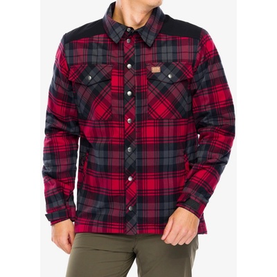 Helikon-Tex Warden zimní zateplená košel'a slate crimson plaid