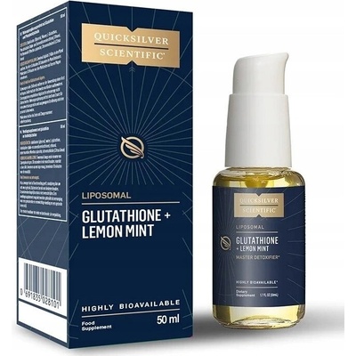 Quicksilver Lipozomálny glutatión s citrónovou mätou 50 ml