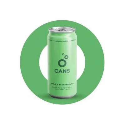 Cans jablko & bezinka bez cukru bez sladidel plech 24 x 330 ml
