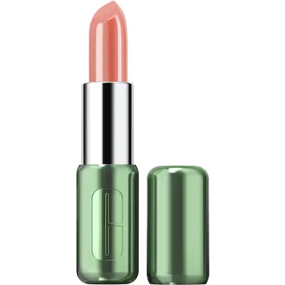 Clinique Pop Longwear Lipstick Shine lesklý rúž Nude Pop 3,9 g