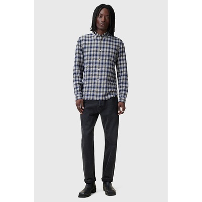 AllSaints Памучна риза AllSaints ORIN (M019SC)