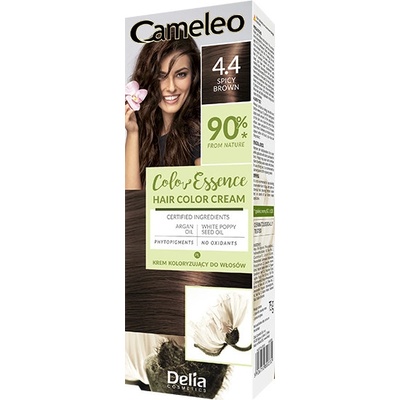 Delia Cosmetics Cameleo Color Essence farba na vlasy 4.4 Spicy Brown 75 g