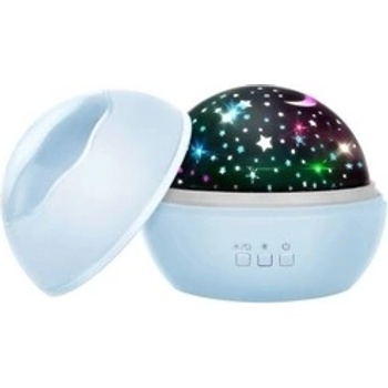 Projektor noční oblohy Deluxe modrý