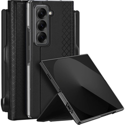 Dux Ducis Калъф за Samsung Galaxy Z Fold SE - Dux Ducis Bril (с поставка за молив) - черен