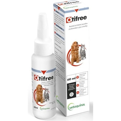 Vetoquinol Otifree čistič uší 60 ml