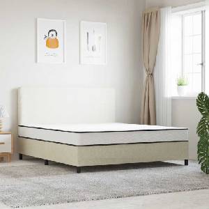 vidaXL Матрак бонел пружини Medium 200x200 см King Size (3206409)