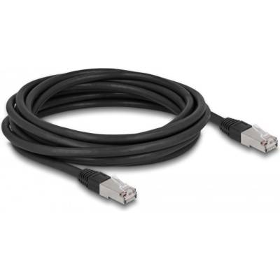 Delock RJ45 мрежов кабел Cat. 6A S/FTP PE външен 20 m черен
