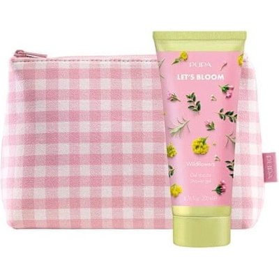 Pupa Sprchový gél s taštičkou Wild Flowers Let`s Bloom 200 ml
