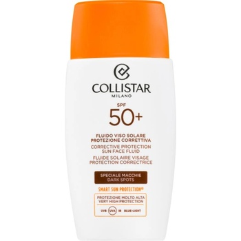 Collistar CORRECTIVE PROTECTION SUN FACE FLUID SPF50+ слънцезащитен флуид за лице SPF 50+ 50ml