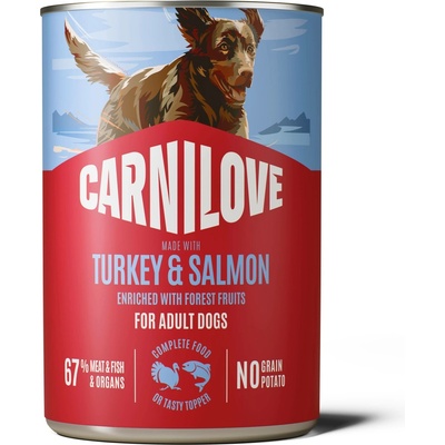 Carnilove paté Made with Turkey & Salmon 400 g