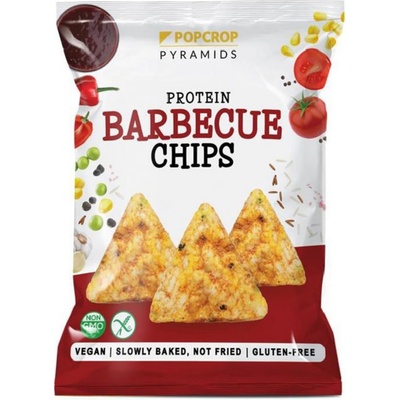 Popcrop Proteínové Chipsy s barbecue príchuťou 60 g