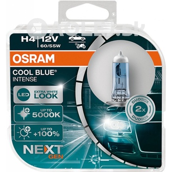 Osram Cool Blue Intense H4 P43t 12V 55W