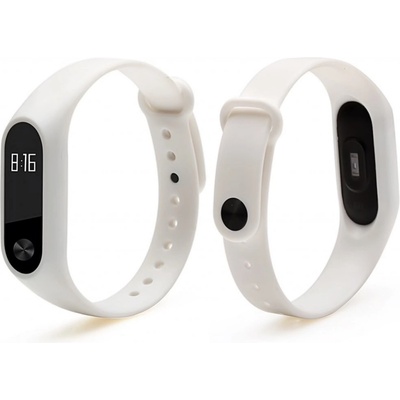 Xiaomi jednobarevný náhradní náramek pro Mi Band 2 Bílá MBCZ-X397