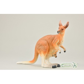 MAC TOYS Klokan Červený S Mláďaťom