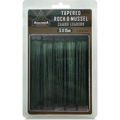 Anaconda ujímaný šokový camou green 5x15 m 0,33-0,57 mm