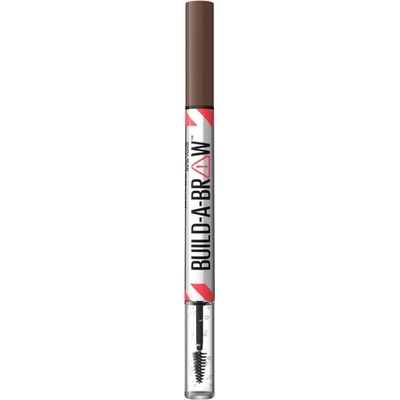 Maybelline Build-A-Brow tužka na obočí a fixační gel 2v1 257 Medium Brown 1,4 g – Sleviste.cz