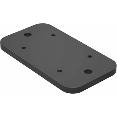 Kotviaca príruba pre hliníkový stĺpik 100x100mm, Antracit RAL R7016