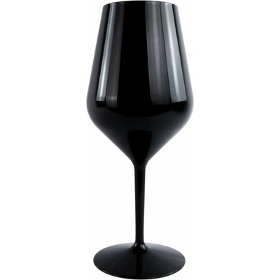 Gold Plast plastový pohár na víno čierny 470 ml