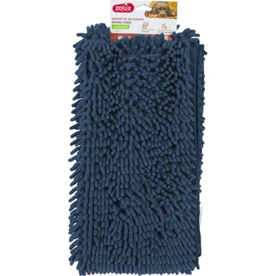 Zolux S.A.S. Ručník pro psy Zolux z mikrovlákna, modrá, 90 cm