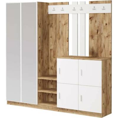 Sconto Predsieňová zostava OSLO borovica atlantic/biela