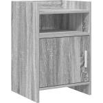 vidaXL Нощни маси Сив Сонома 40 x 36 x 60 см Инженерна дървесина (8011045)