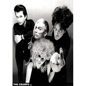 Plagát, Obraz - The Cramps - Group Finger, 59.4 × 84.1 cm