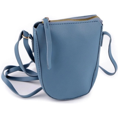 Dievčenská kabelka crossbody 13x18 cm - 1 ks 4 modrá svetlá