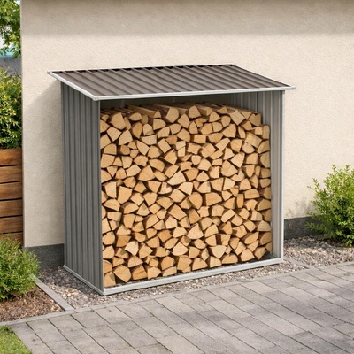 BestBerg BBSH-F001G / 1,35 m²/ 163 x 83 x 154 cm / šedá