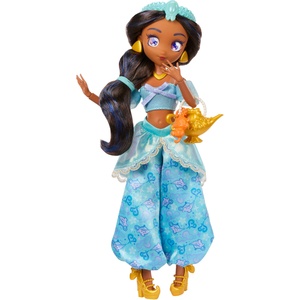 Disney Princess Кукла Disney Princess - Жасмин, манга стил, син тоалет и зластисти обувки (JNC38)