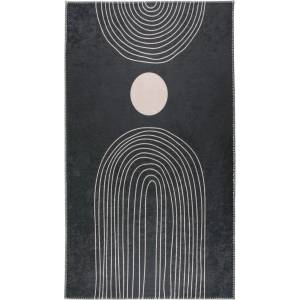 Vitaus Антрацитен миещ се килим 160x230 cm - Vitaus (KRN-6020-160x230)