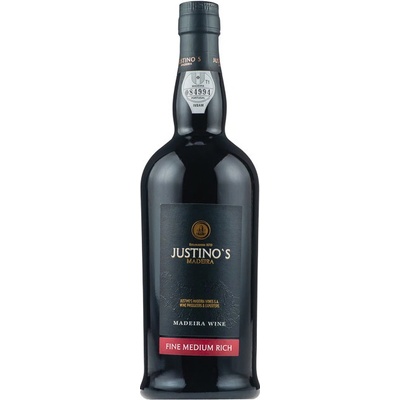 Justino's Madeira Fine Medium Rich 19% 0,75 l (čistá fľaša)