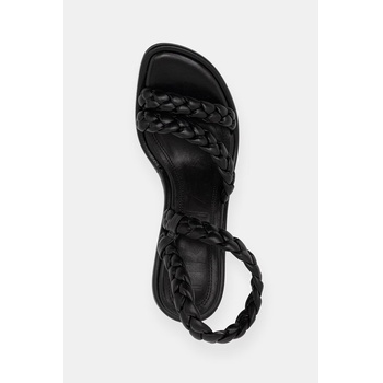 Souliers Martinez сандали обувки с висок ток кожени ISA (ISA.BLACK)