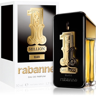 Rabanne 1 Million Black parfémovaná voda pánská 50 ml