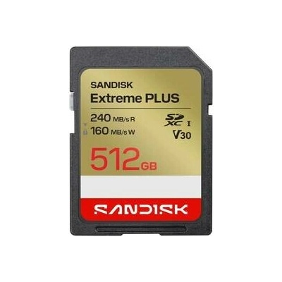 Sandisk SDXC Extreme Plus 512GB SDSDXWI-512G-GUCIN