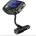 TeckNet F38 Bluetooth FM Transmitter EBH01038 - блутут FM трансмитер и зарядно за кола за мобилни устройства (черен)