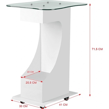 Image 1 of ACTIVESHOP Козметична количка на колела 083 (123811)