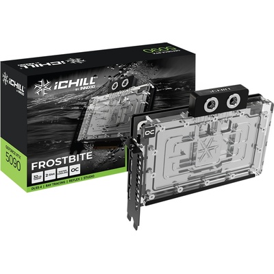 Inno3D GeForce RTX 5090 iChill Frostbite 32GB GDDR7 512bit (C50903-32D7X-1759FB)