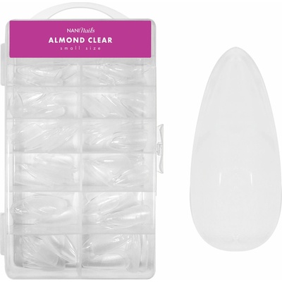 NANI gél tipy v boxe 10 Almond Clear krátke 120 ks