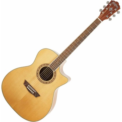Washburn WG7SCE-A-U Natural Електро-акустична китара Джъмбо