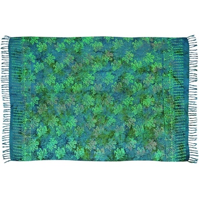 Sarong Bob batik Listy zelená – Zboží Dáma