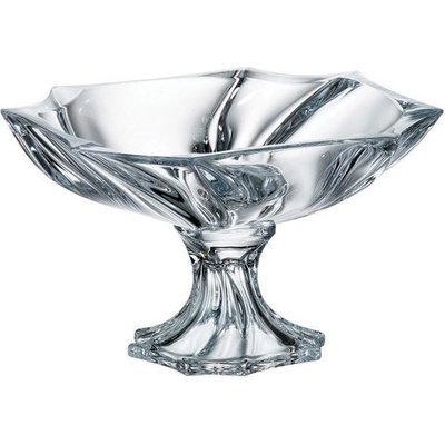 Bohemia Crystal miska na noze Neptune 330mm