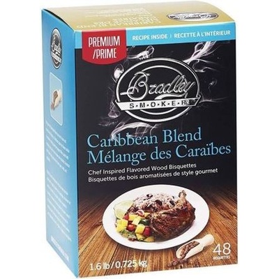Bradley Smoker Premium caribbean blend udicí brikety 48ks