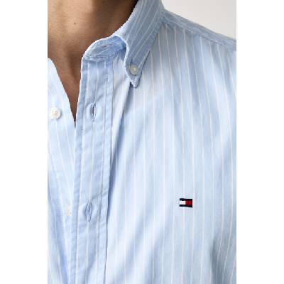 Tommy Hilfiger риза дамска от памук (MW0MW44571)