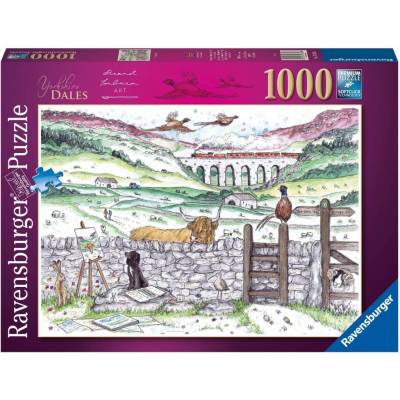 RAVENSBURGER Život v Yorkshiru 1000 dílků