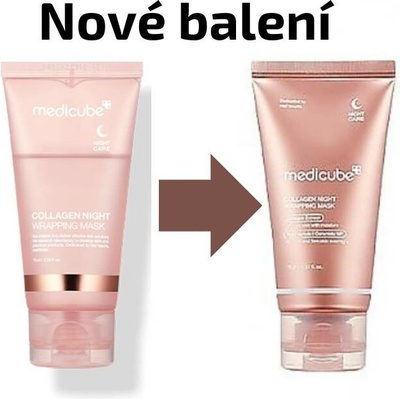 Medicube Night Wrapping Mask Noční maska na obličej Collagen 75 ml